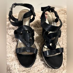 Guess Wedge Sandals size 9